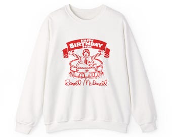 Happy Birthday from Ronald McDonald Unisex Heavy Blend™ Crewneck Sweatshirt