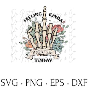 iDGAFish, IDGAF, SVG, PNG, Design File, Digital download, Trending, Popular