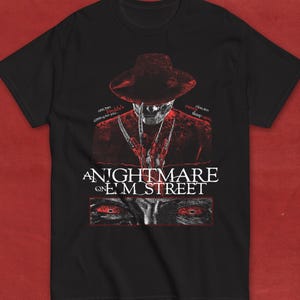 Nightmare on Elm Street Limited T-Shirt |  Horror Movie Clothing | Freddy Krueger custom Tee
