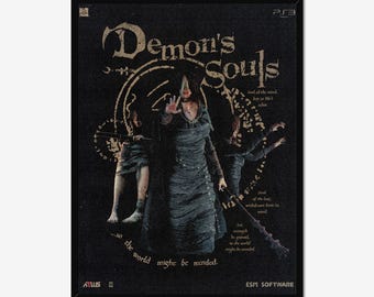 Demon's Souls Video Game Poster - Key Art - Etsy