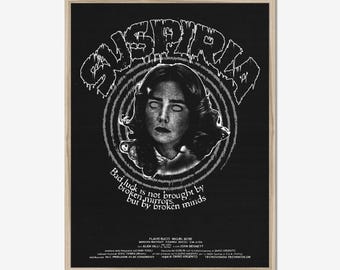 Suspiria [1997] Movie Poster: Dario Argento Horror Film Fan Wall Decor