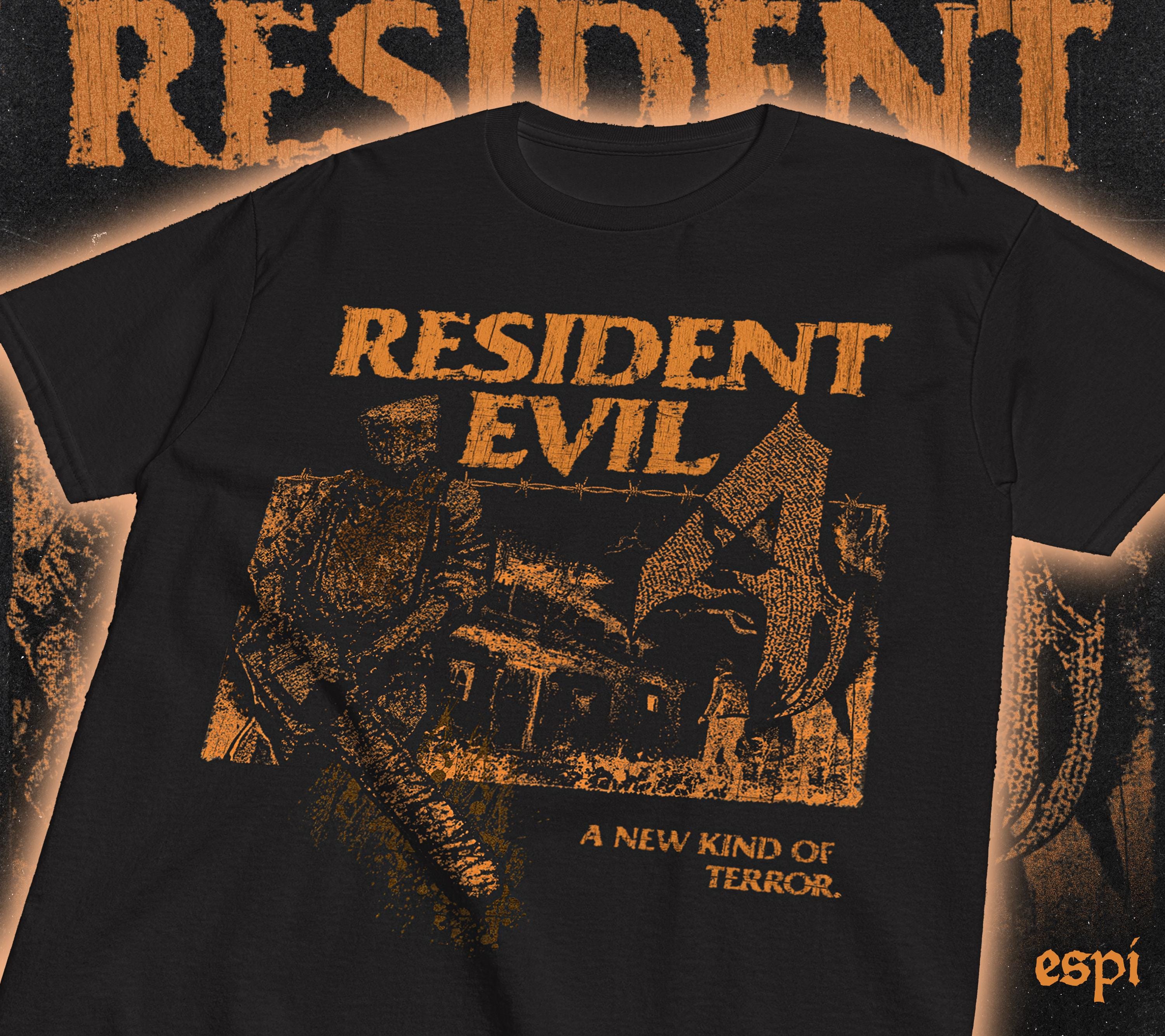バイオハザード4 限定Tシャツ｜「新たな恐怖」 - Etsy 日本