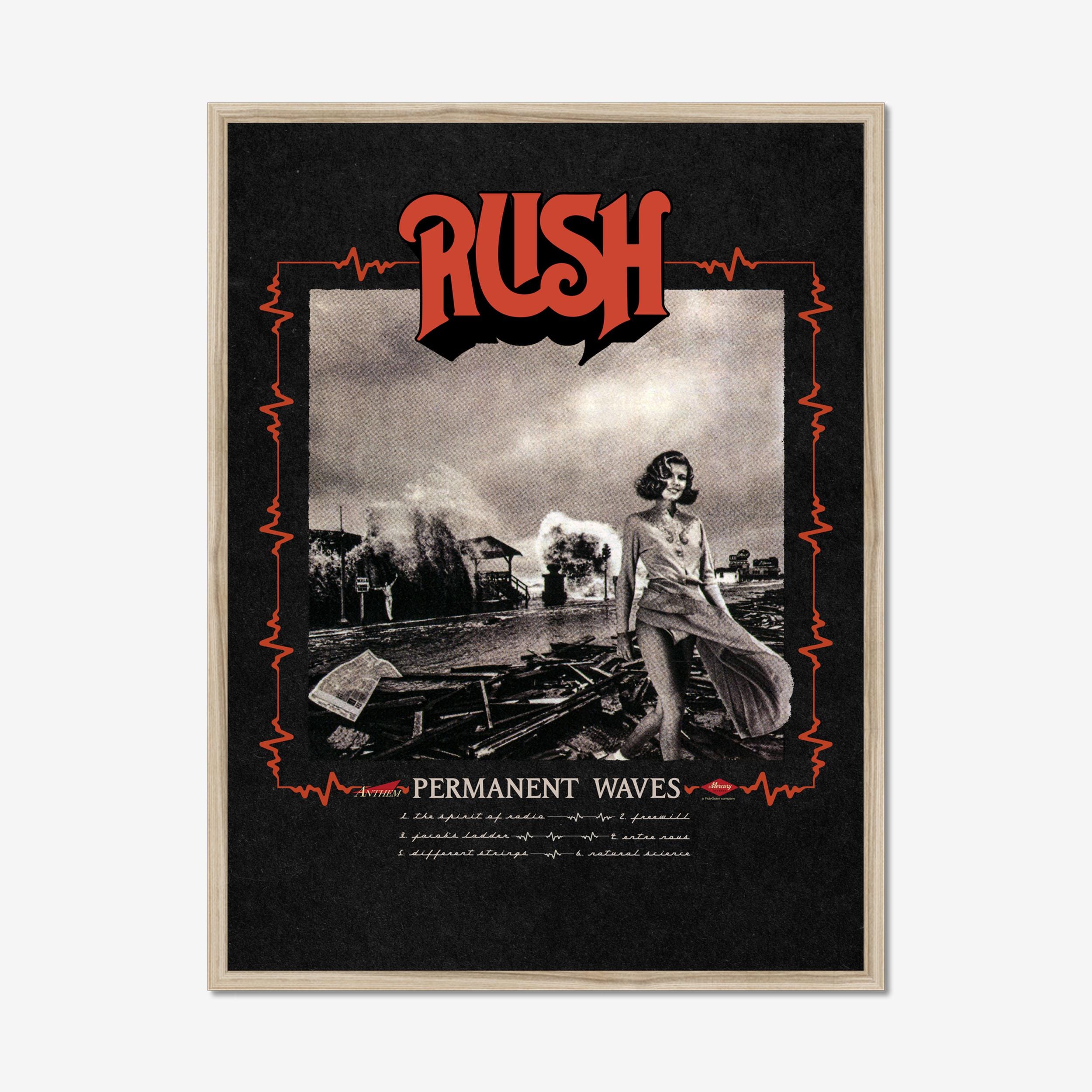 Rush Concert Poster - Etsy UK