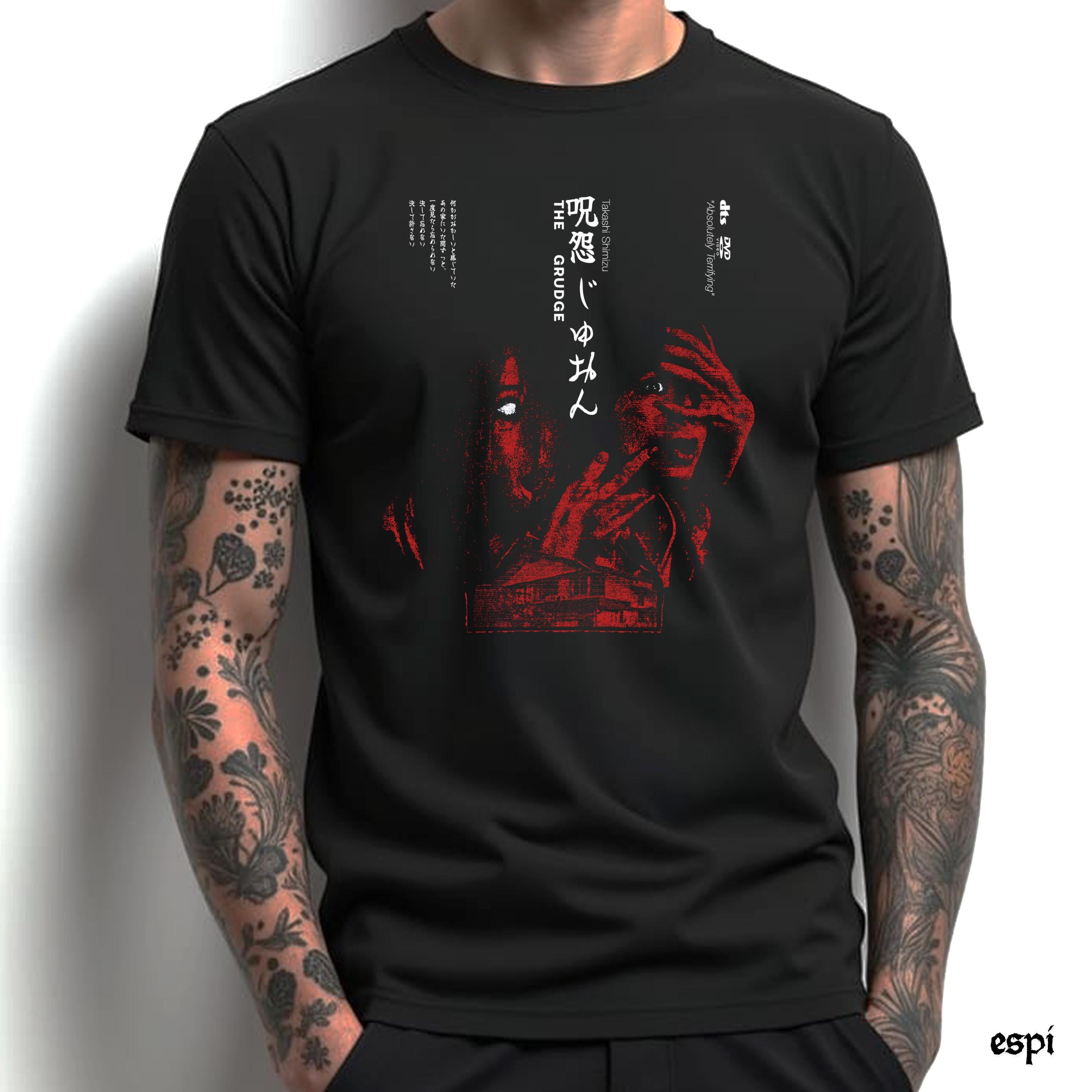 Ju-on the Grudge T-shirt: Japanese Y2K Horror Movie Clothing - Etsy