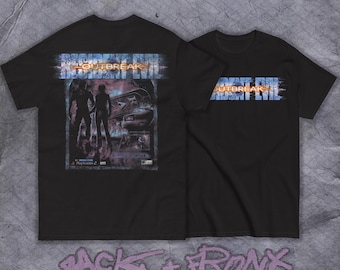 Resident Evil Outbreak [2003] Shirt: Custom-made Survival Horror Tee Graphic – Retro Gamer Biohazard Tee