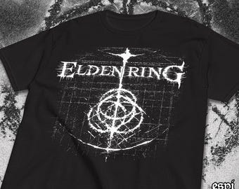 Elden Ring T-Shirt | Black Metal Style Soulsborne Tee