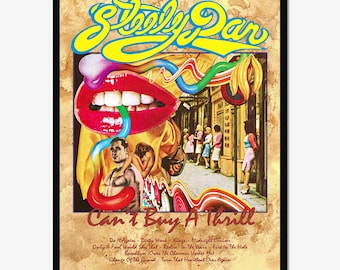 Steely Dan "Can't Buy a Thrill" Poster | Collectors Vintage Music Wall Decor