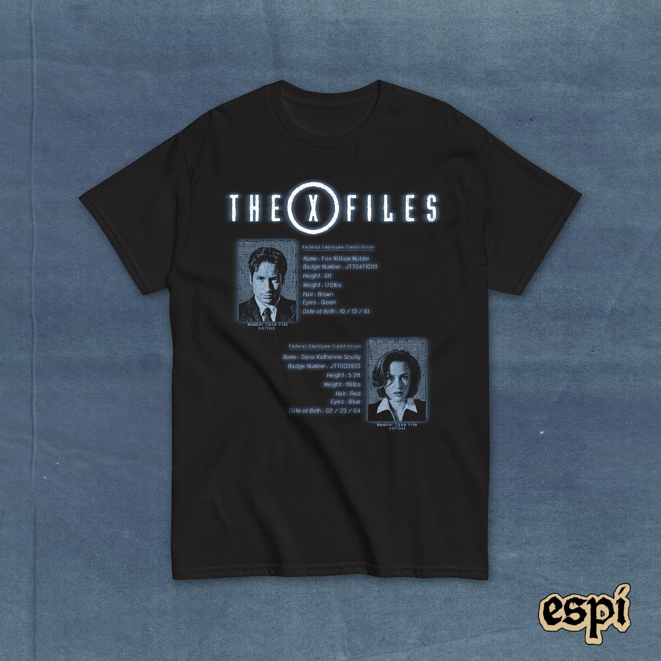The X-files T-shirt: 