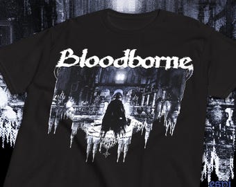 Bloodborne T-Shirt: "Healing Church" - Fromsoftware Merch