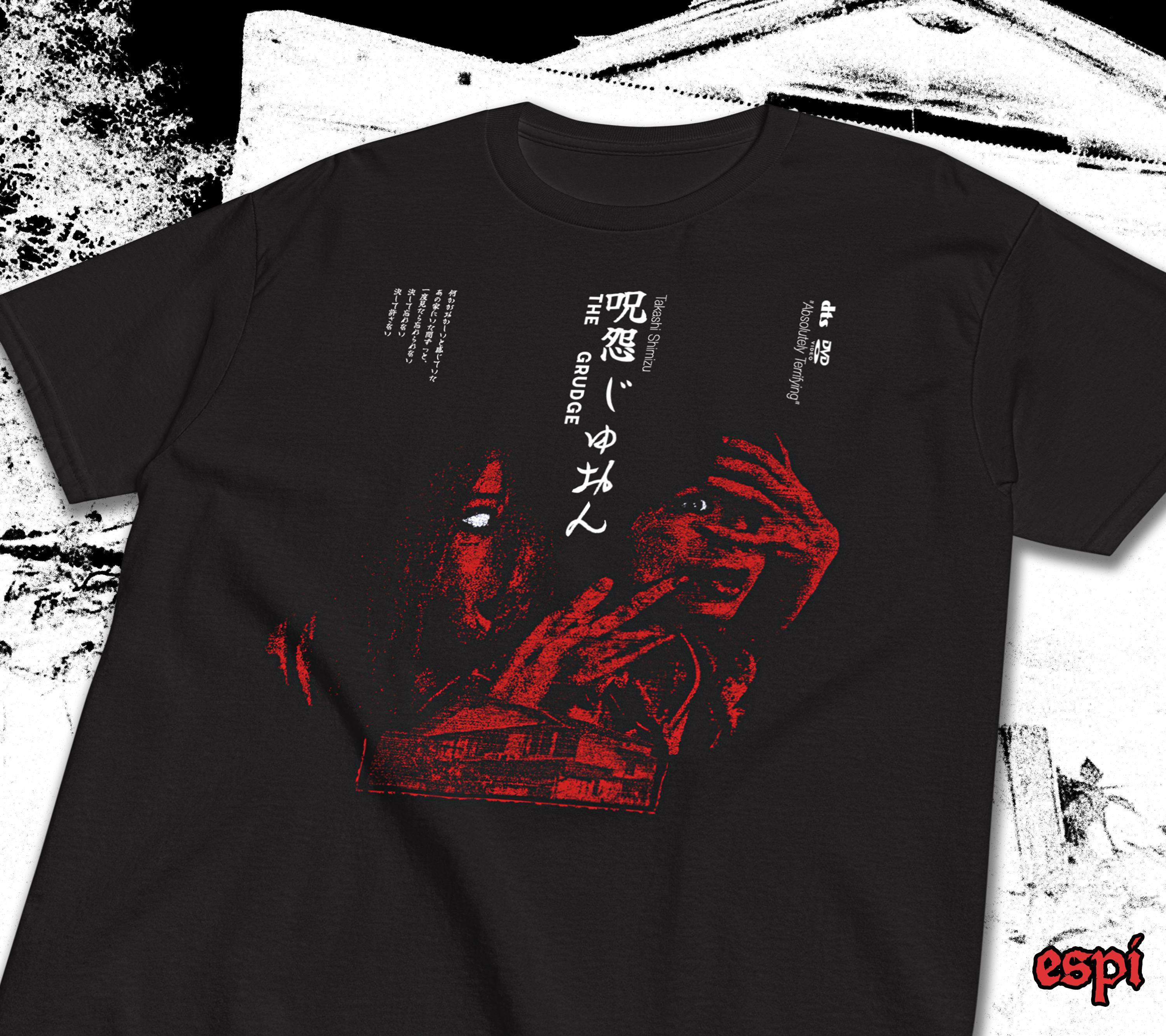 Ju-on the Grudge T-shirt: Japanese Y2K Horror Movie Clothing - Etsy