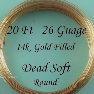 14K solid yellow gold wire 32-15 gauge Half-Hard, Gold wire, Jewelry  making, 14K solid gold, Solid gold wire, Gold findings – 4 inch (10 cm)