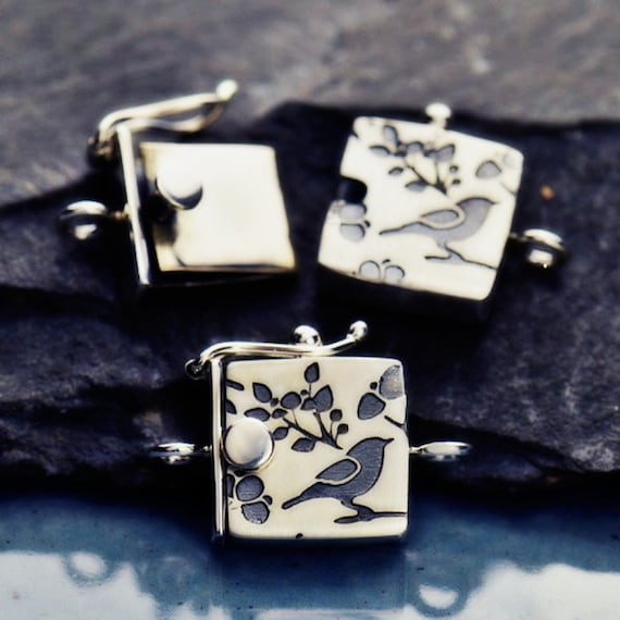 Silver deals box clasp