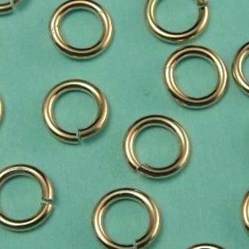 5mm Sterling Silver Locking Jump Rings 50 Pcs 20 Gauge Ga G Etsy