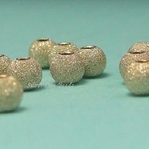 ゴールドフィルドビーズ、10個 - 14k ゴールドフィルドスターダストビーズ、3 mm