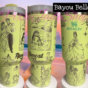 Bayou Belle | Tiana | Princess | Engraved Tumbler