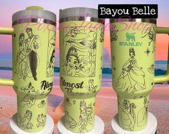 Bayou Belle | Tiana | Princess | Engraved Tumbler