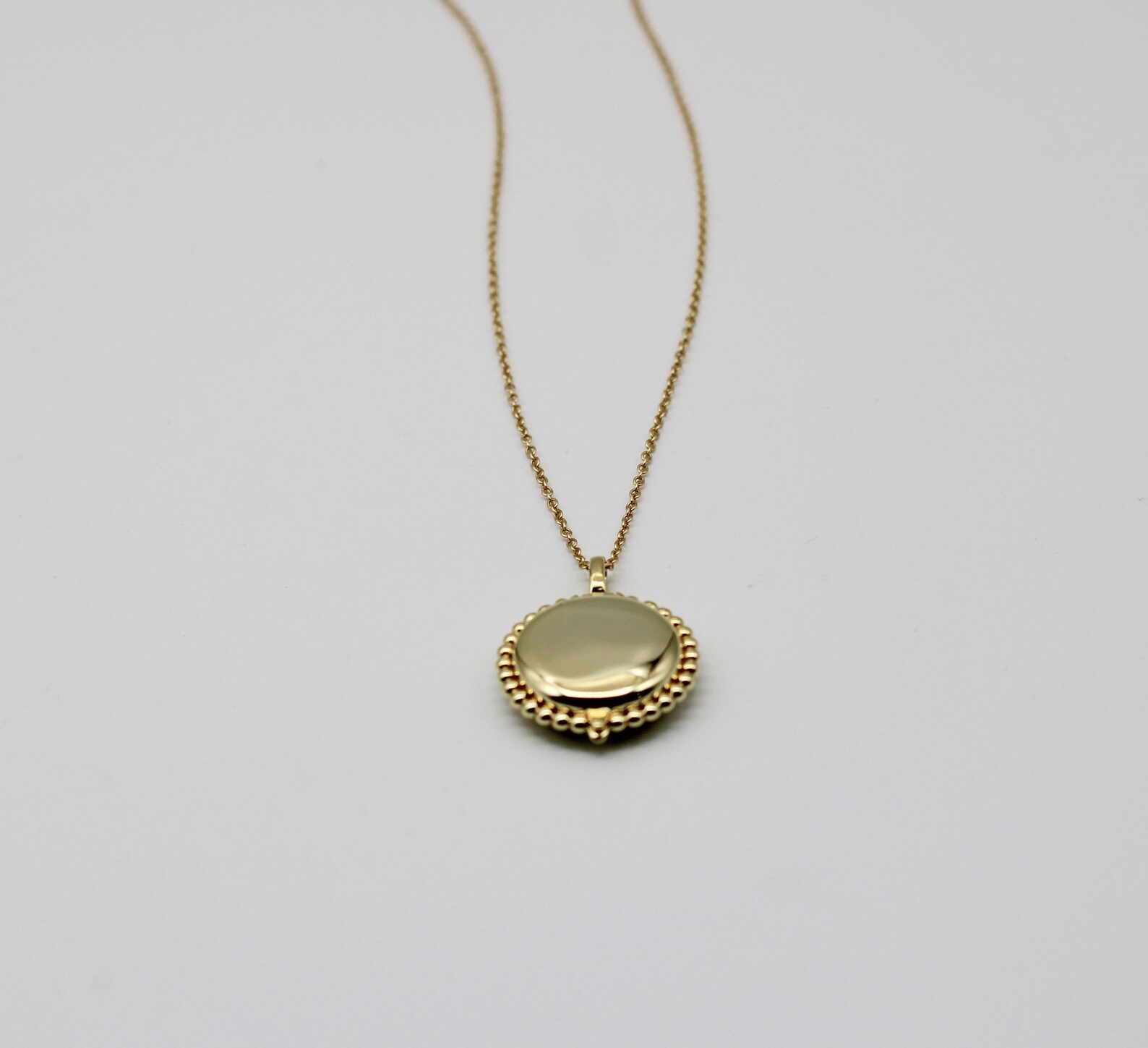 Gold Locket Necklace