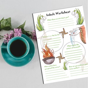Imbolc Journaling Sheet - Downloadable PDF