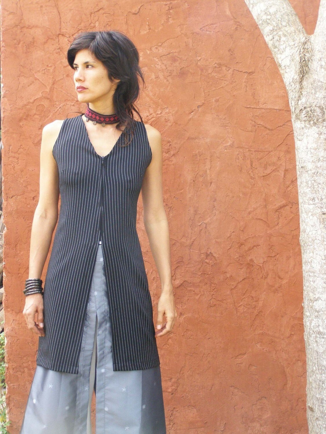HOWDY. moco long vest ベスト/ジレ