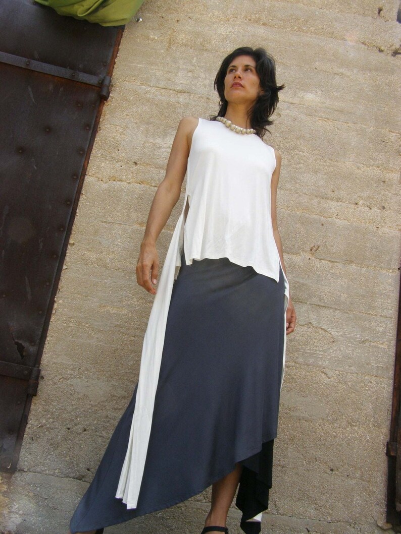 Cream Summer Sleeveless Tops Women Formal White Wrap Blouse
