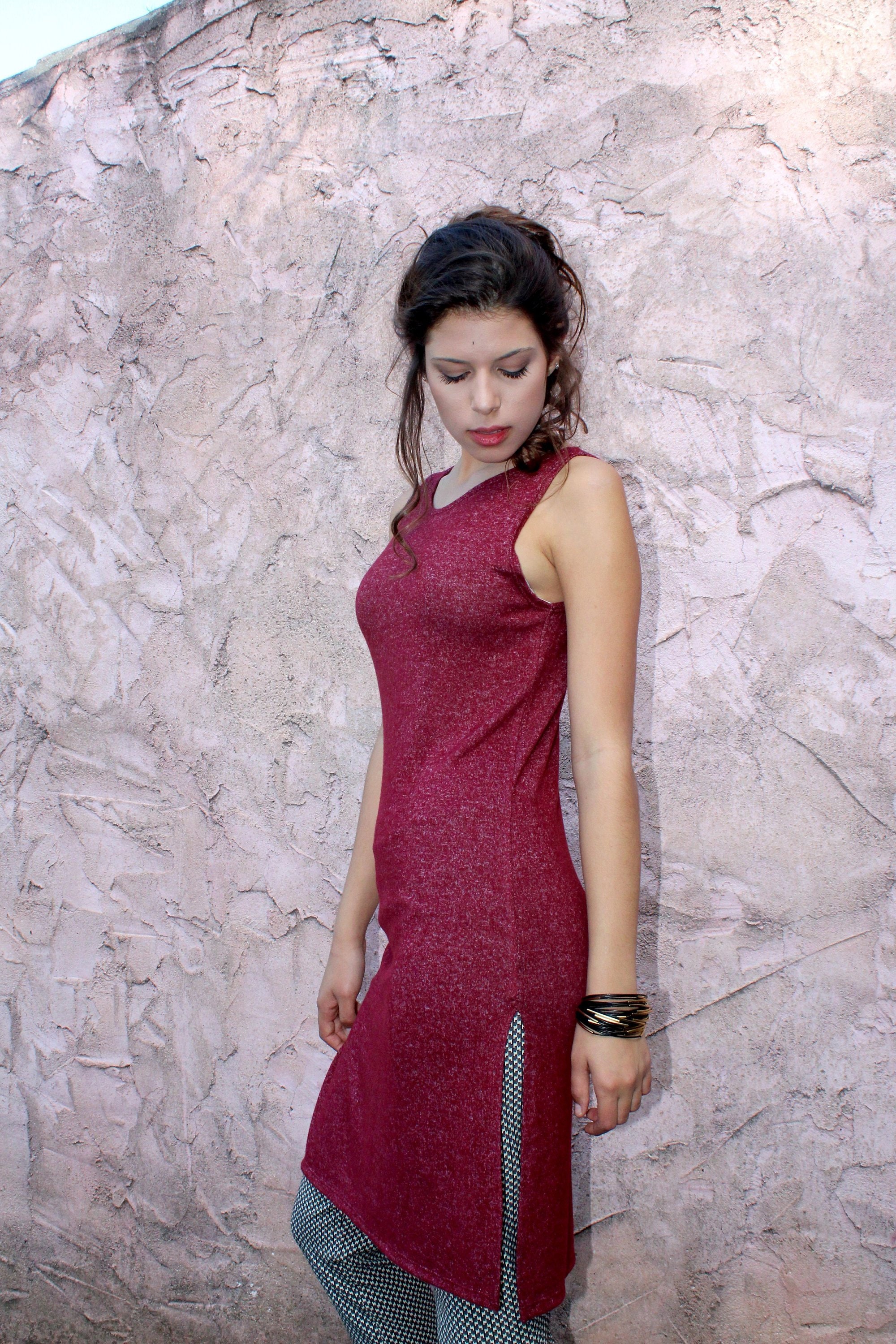womens evening tunics