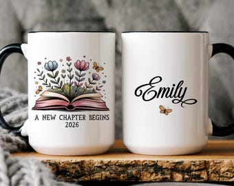 Retirement Mug, Personalized Happy Retirement Cup, Custom Retired Gifts for Coworker Boss Woman Teacher, Retiring Coffee Mug, Ceramic Mug