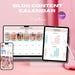 Canva Template Social Media Planner, Digital Content Creator Template ...