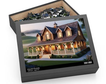 Evening Porch Glow Puzzle (500-Piece)