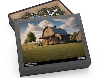 Tranquil Barnhouse Puzzle (500-Piece)