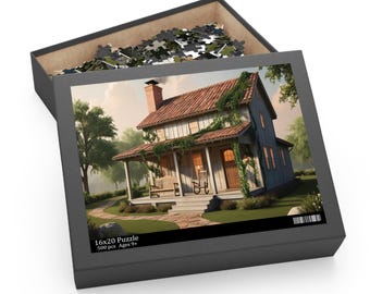 Ivy-Covered Haven Puzzle (500-Piece)