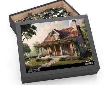 Morning Porch Cottage Puzzle (500-Piece)