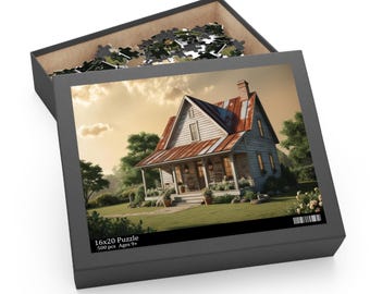 Sunset Cottage Puzzle (500-Piece)