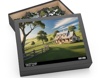 Pastoral Dream House Puzzle (500-Piece)