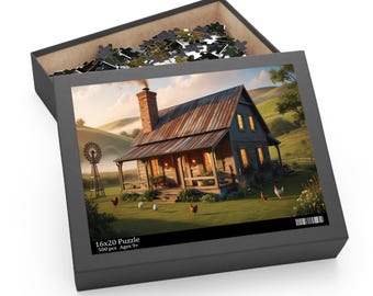 Rustic Retreat Puzzle (500-Piece)