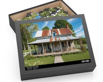 Countryside Charm Puzzle (500-Piece)