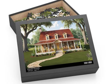 Southern Porch Charm Puzzle (500-Piece)