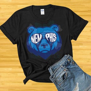 Memphis Grizzlies Shirt, Basketball Fan Tee, NBA Grizzlies Tshirt, Sports Team Shirt, Gift for Grizzlies Fans