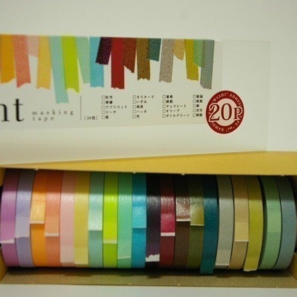 Masking Tape - Set of 20 (7mm wide, 15m length)