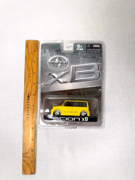 2005 Jada 1:64 Yellow Scion Xb – Release Series 2.0 Diecast