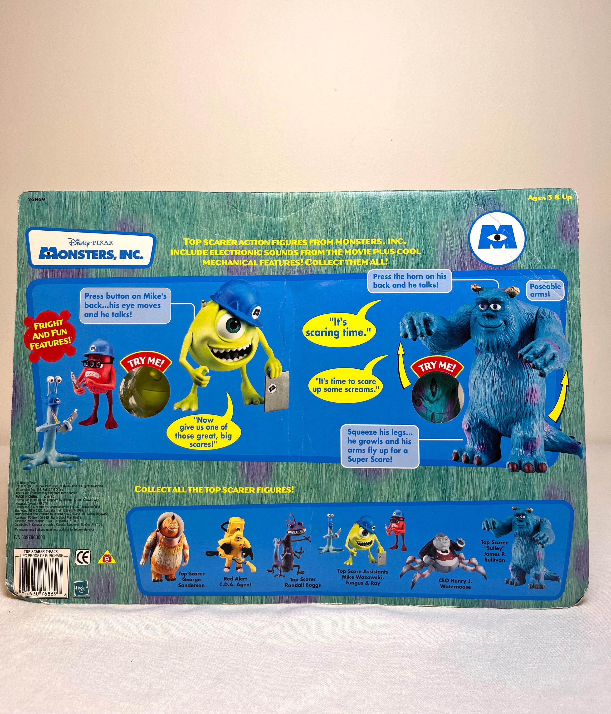 Disney Pixar Monsters Inc Mike & Sulley Combo Pack  Never Opened - Etsy