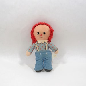 Raggedy Andy Doll Vintage collectible Toy small