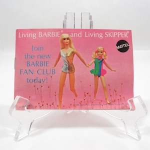 Mattel Barbie Skipper booklet fan Club Vintage ephemera