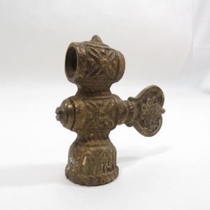 Gas light Valve Antique Salvage Brass