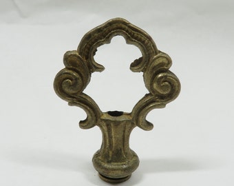 Finial lamp Brass large 2 3/4" in height Vintage