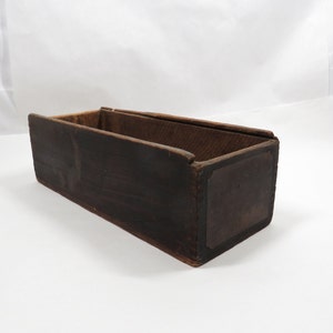 Wood Storage Box collectible Vintage Item