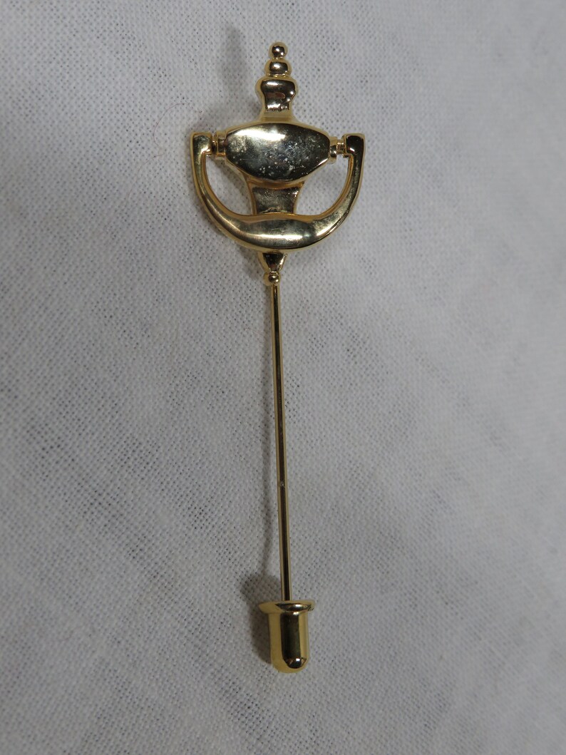 Door Knocker Stick Pin Retro nos Vintage