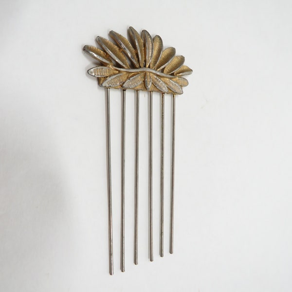 Hair Pick Vintage collectible accessory metal