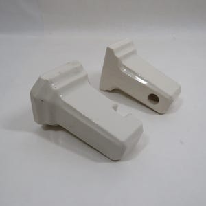 Suporte de barra de toalha de porcelana decoração de banho vintage salvamento