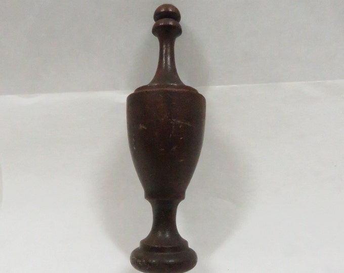 Wood Finial Furniture Ornate Vintage Salvage Etsy
