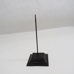 Bill Spike Metal paper storage Antique collectible